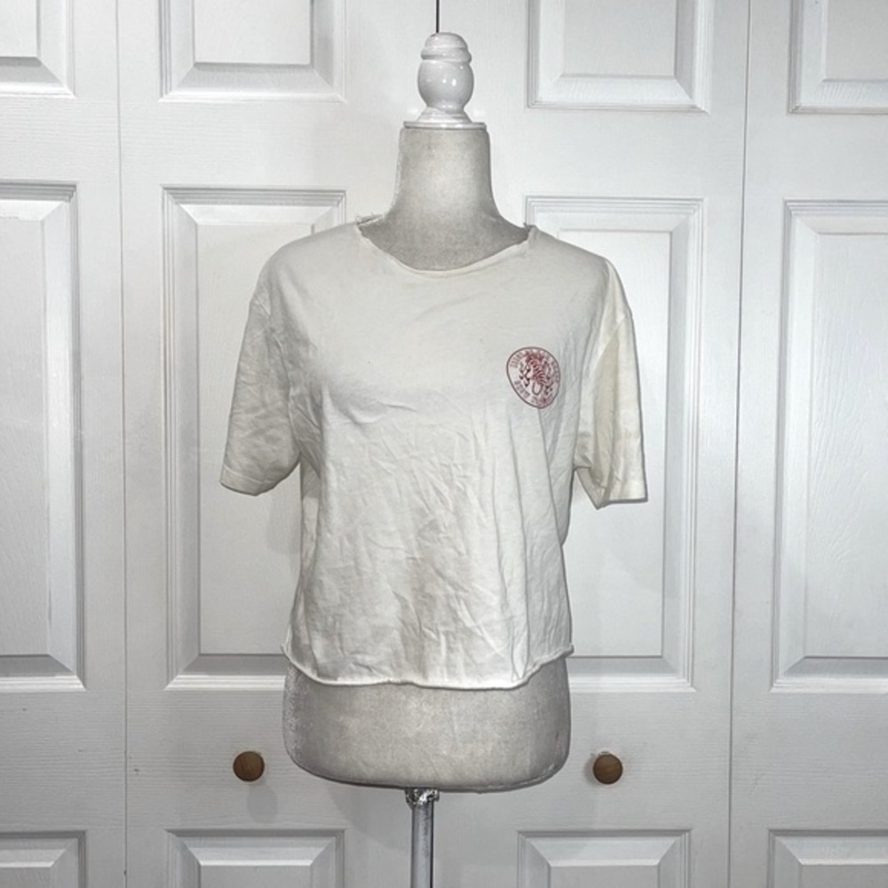 2/$25 Vans Slim Fit White Short Sleeve Graphic Tee